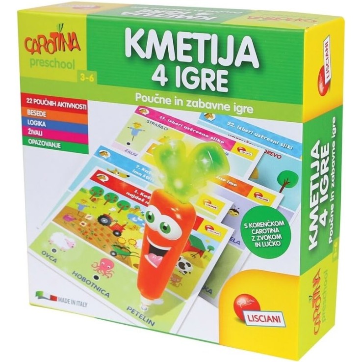 Lisciani kmetija 4 igre slo 62508