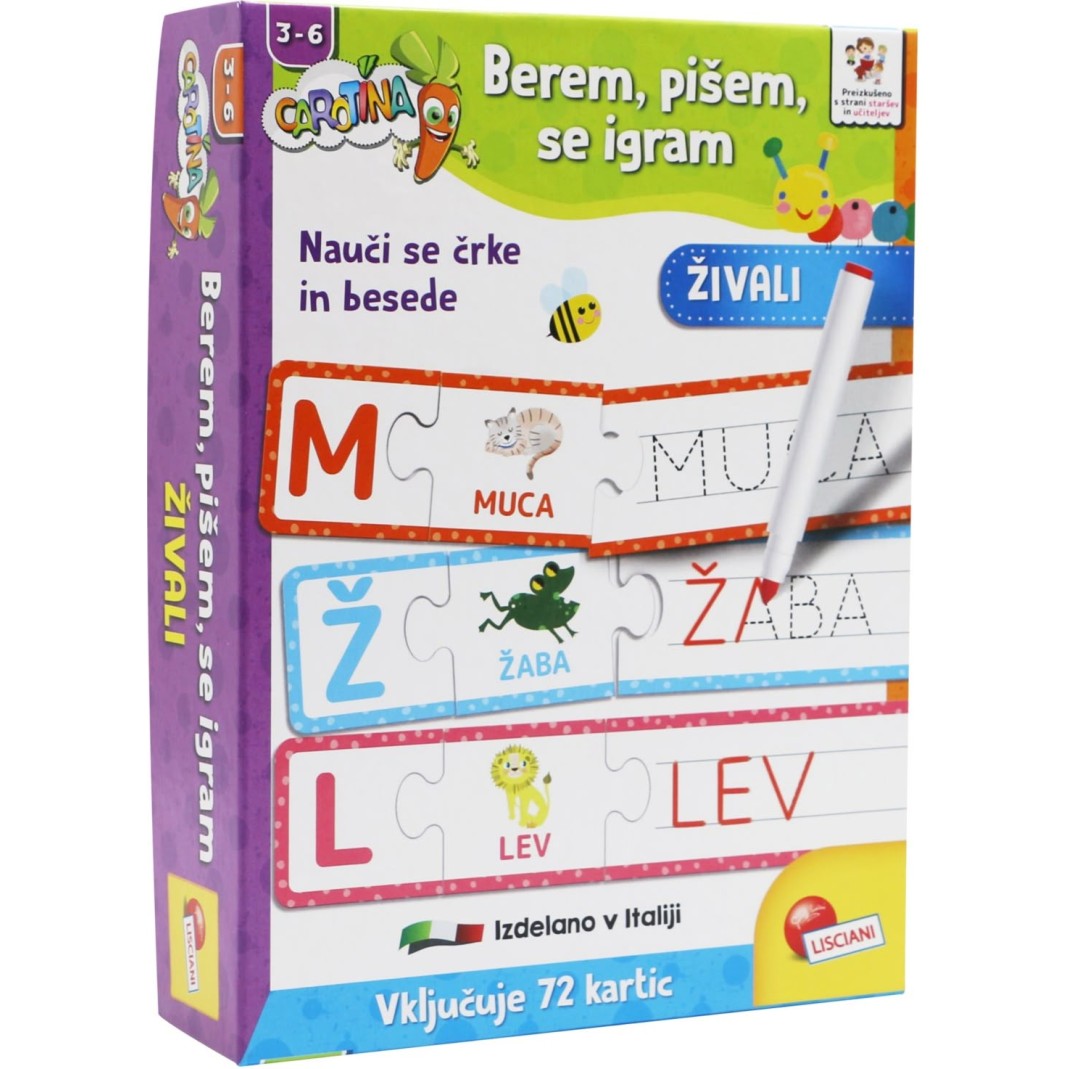 Lisciani berem, pišem, se igram