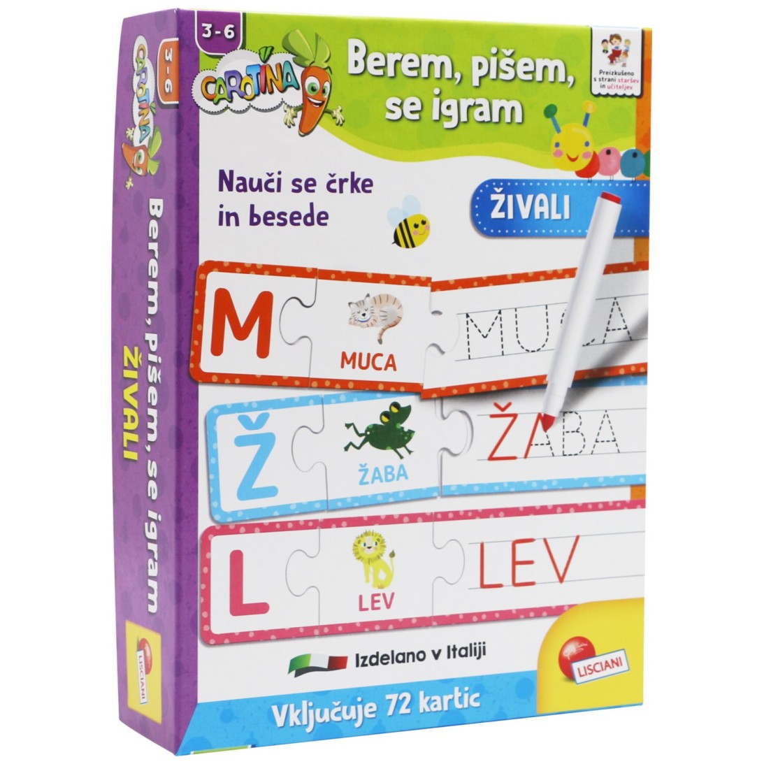 Lisciani berem, pišem, se igram Lisciani berem, pišem, se igram