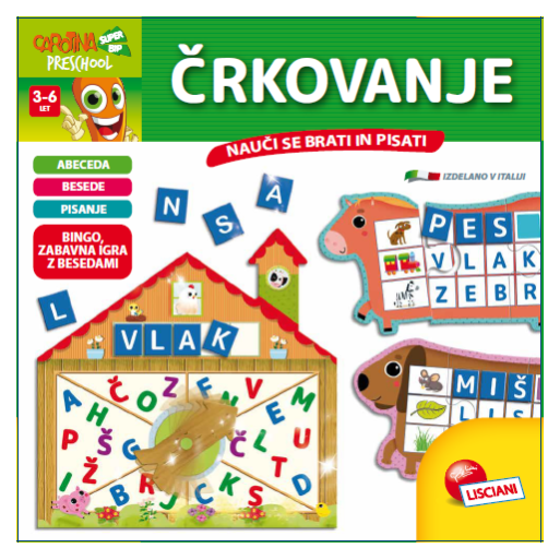 Lisciani igra Črkovanje