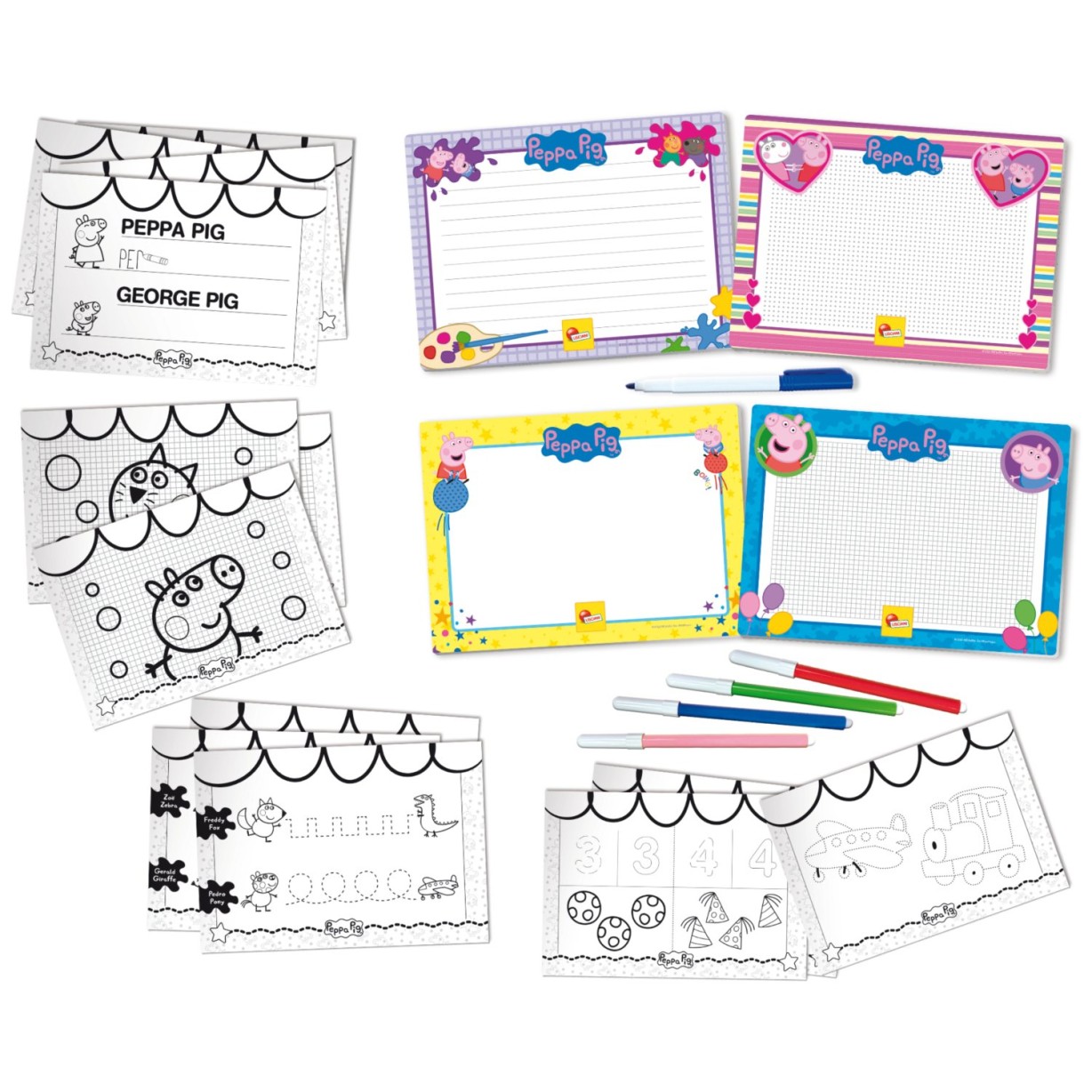 Lisciani Pujsa pepa šola risanja