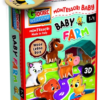 Lisciani Montesorri wood kmetija 96886