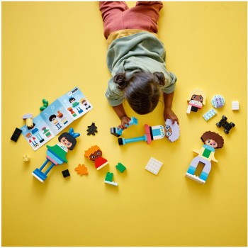 Lego kocke Duplo Sestavljivi ljudje z močnimi čustvi 10423 Lego kocke Duplo Sestavljivi ljudje z močnimi čustvi 10423