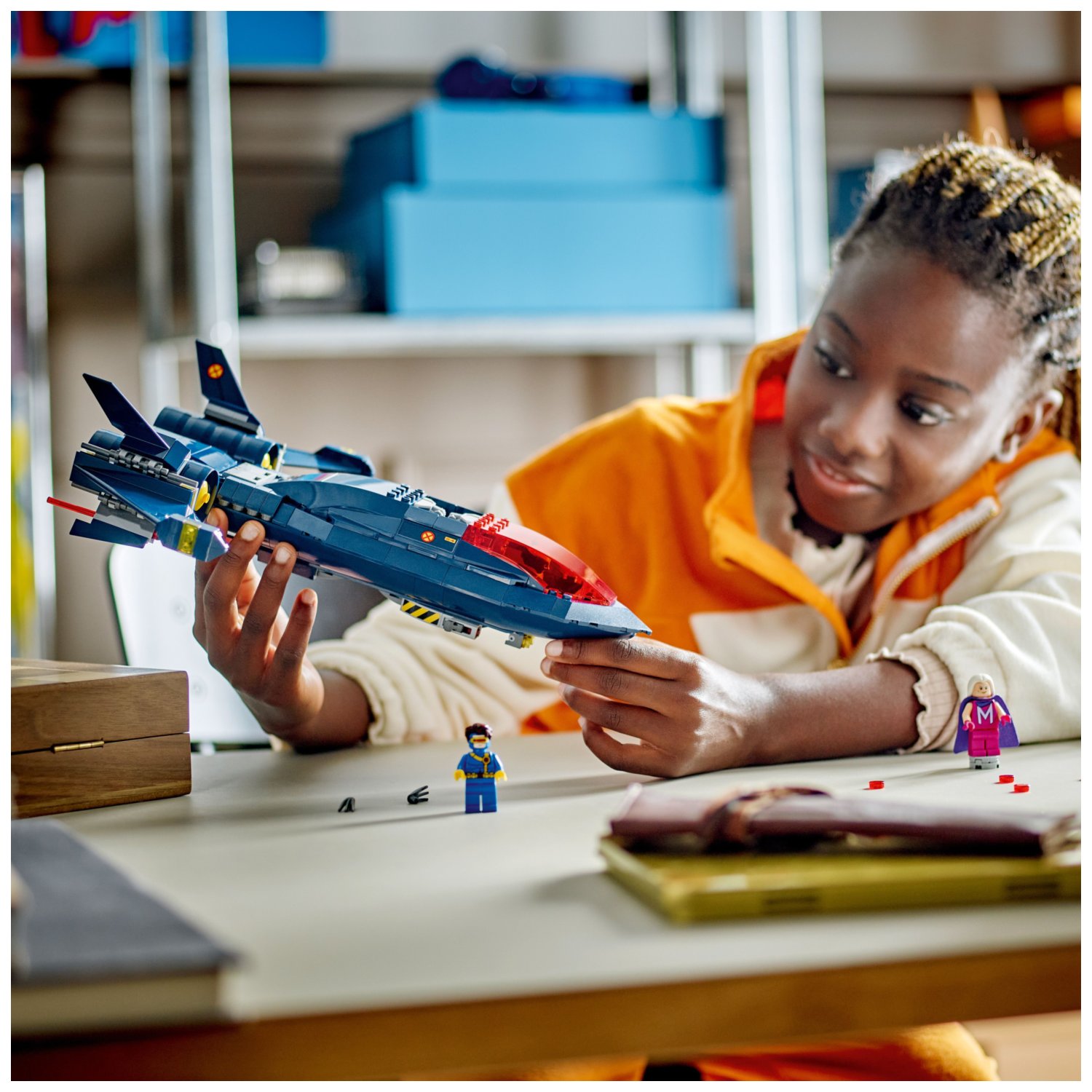 Lego kocke Super Heroes X-Men X-Jet 76281