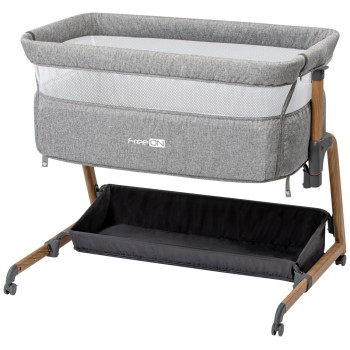 Obposteljna posteljica BLISS s predalom grey