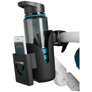 Držalo za stekleničko za voziček in mobitel black