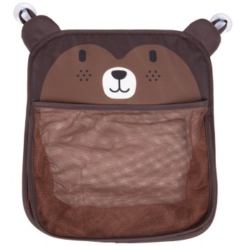 Mrežica za pohranu igračaka Medvjedić brown