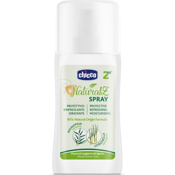 CHICCO zaštitna krema Natural umirujući i osvježavajući sprej, 100 ml
