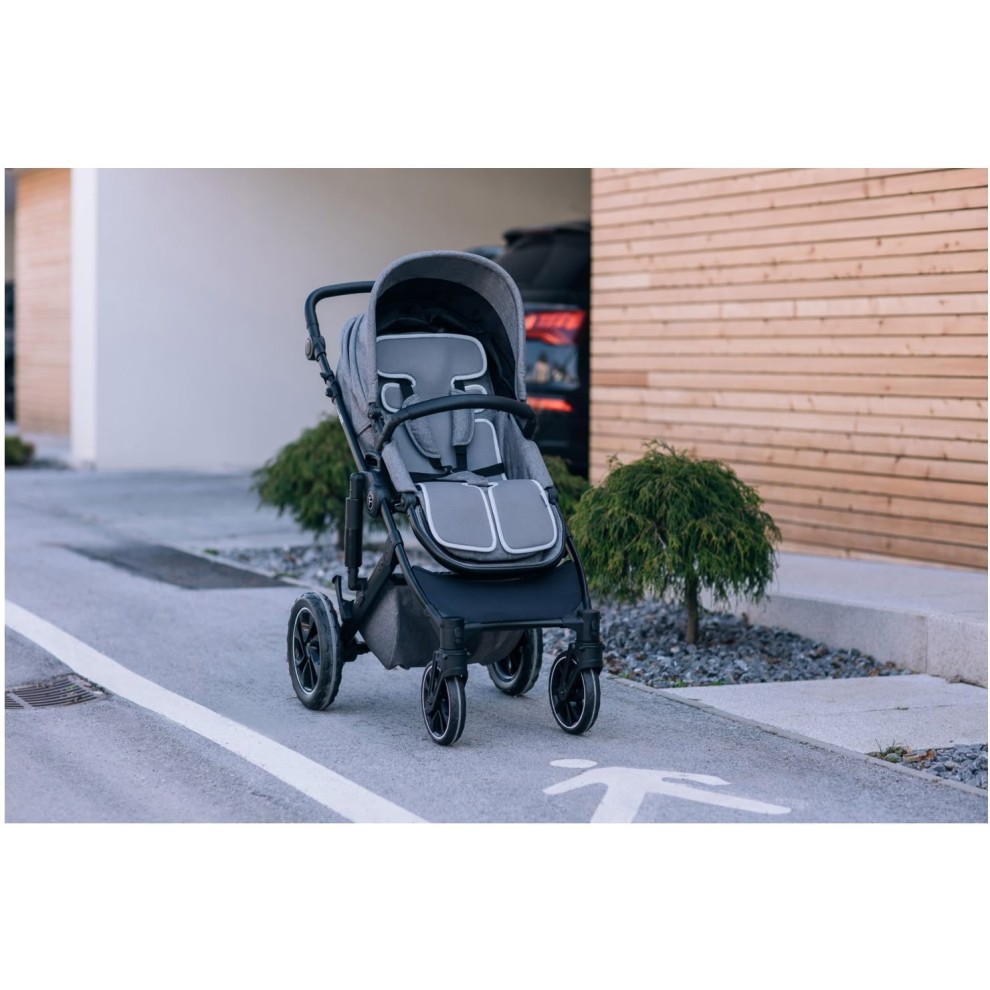 Univerzalna podloga za kolica i autosjedalicu FreeOn 3D MESH Grey