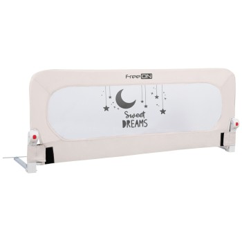 Ograja za posteljo Beige