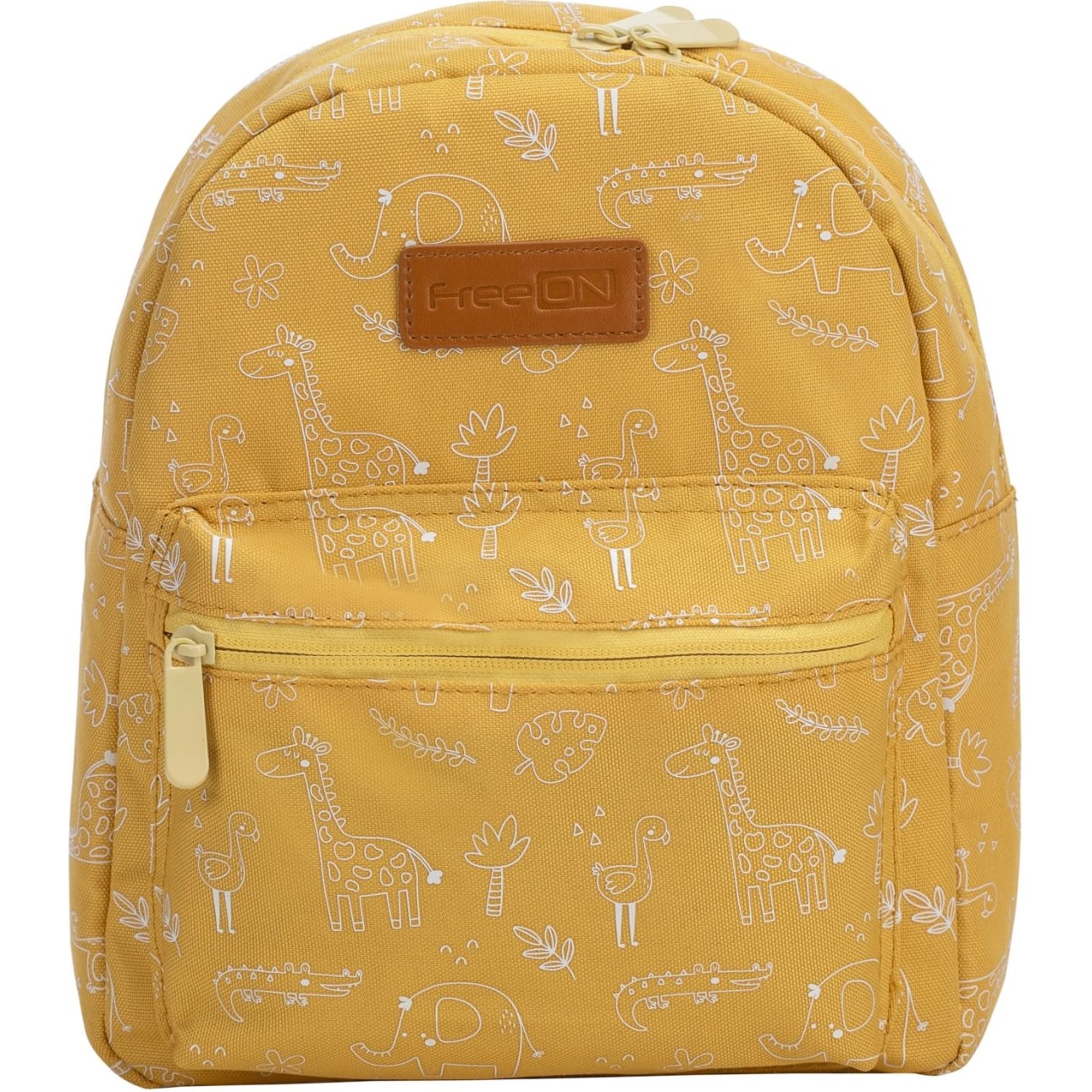 Nahrbtniki za vrtec Small animals yellow