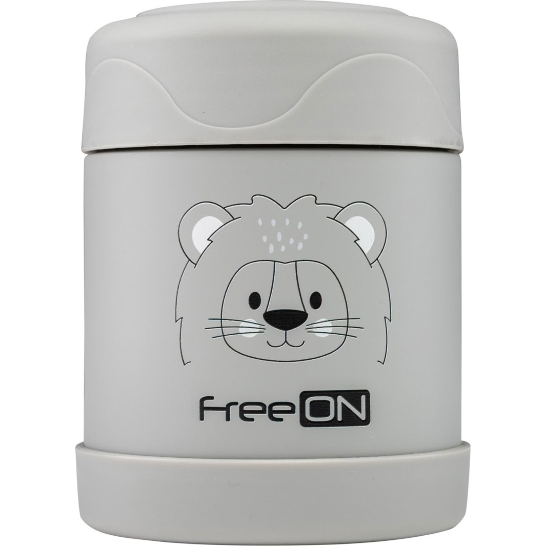 Termo posoda 350 ml lev gray