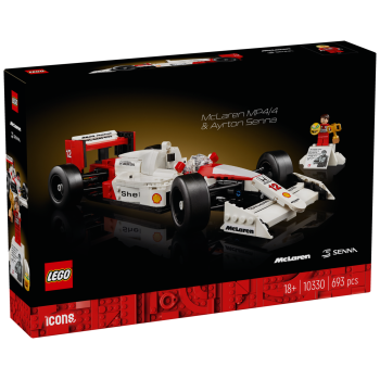 Lego kocke Icons McLaren MP4/4 in Ayrton Senna 10330