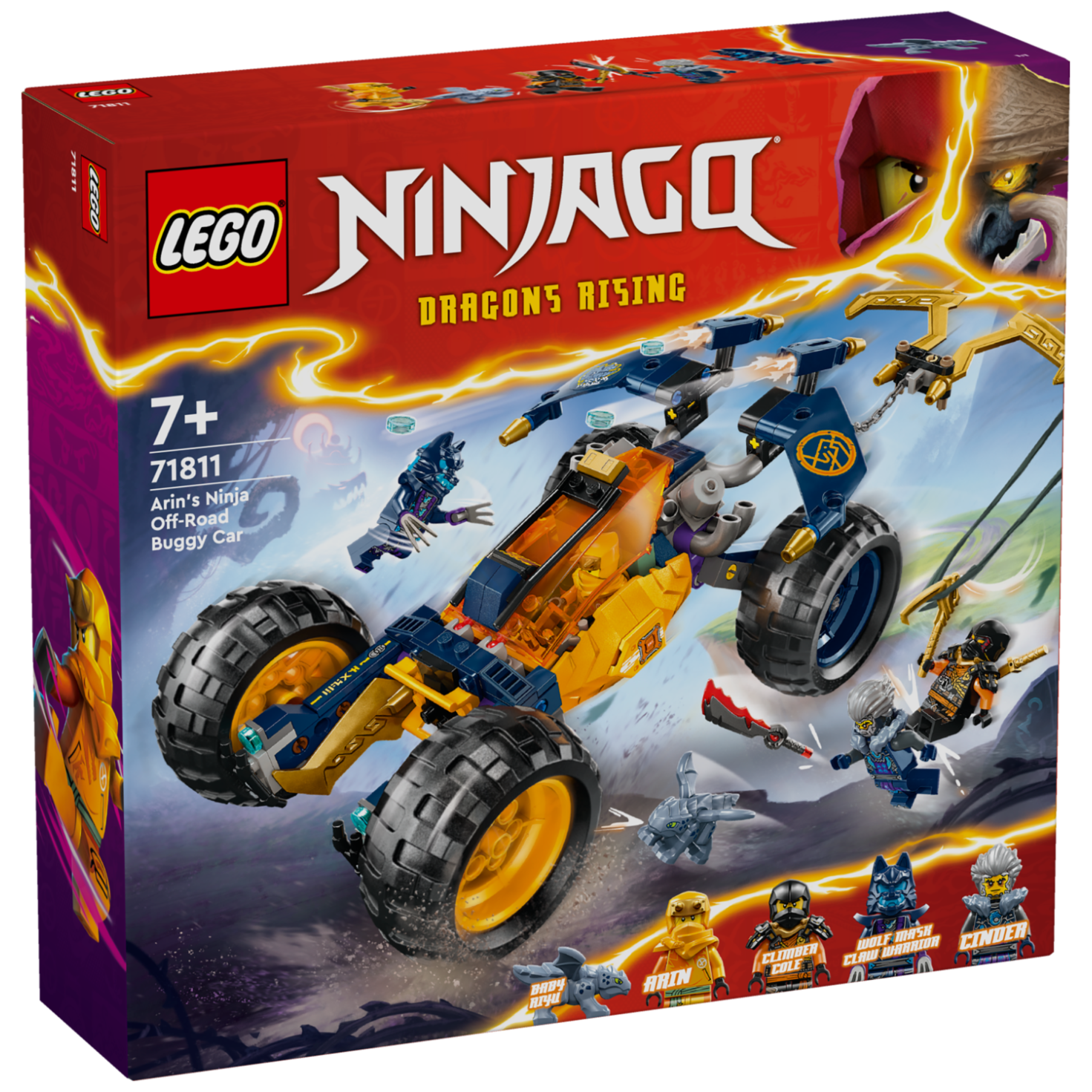 Lego kocke Ninjago Terenski buggy ninje Arina 71811