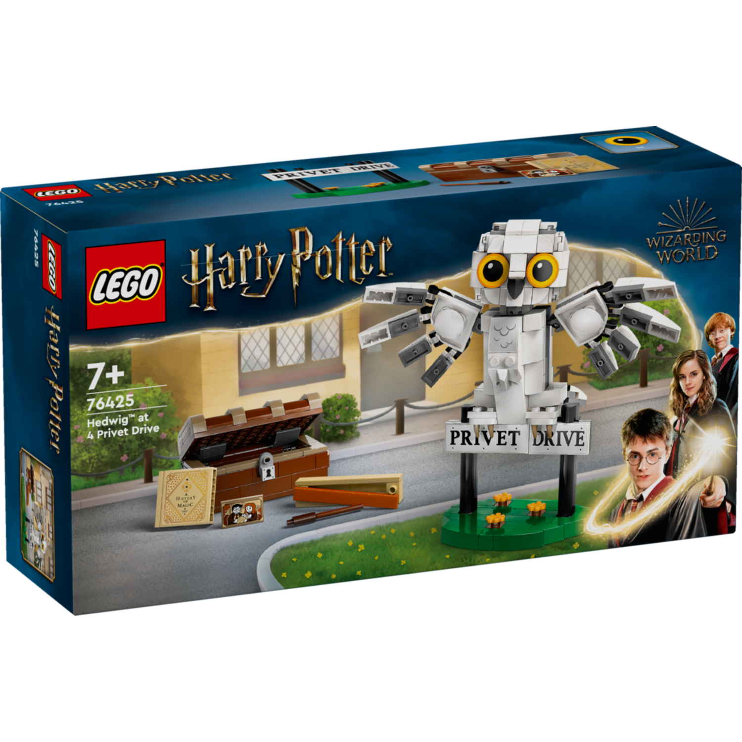 Lego kocke Harry Potter Hedwig Na Rožmarinovi štiri 76425
