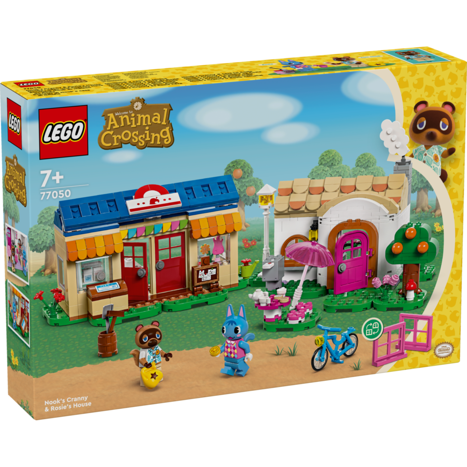 Lego kocke Animal Crossing Nooks Cranny i Rosie u kuću 77050