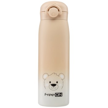 Termo steklenička 480 ml medo beige