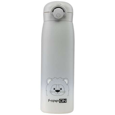 Termo steklenička 480 ml lev gray