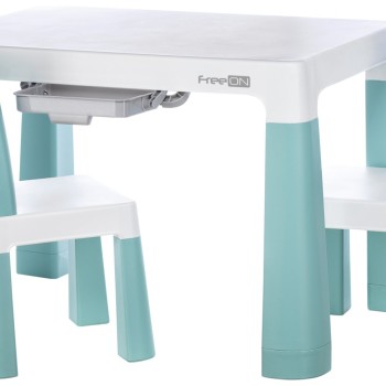 FreeON mizica in dva stola Neo zelena