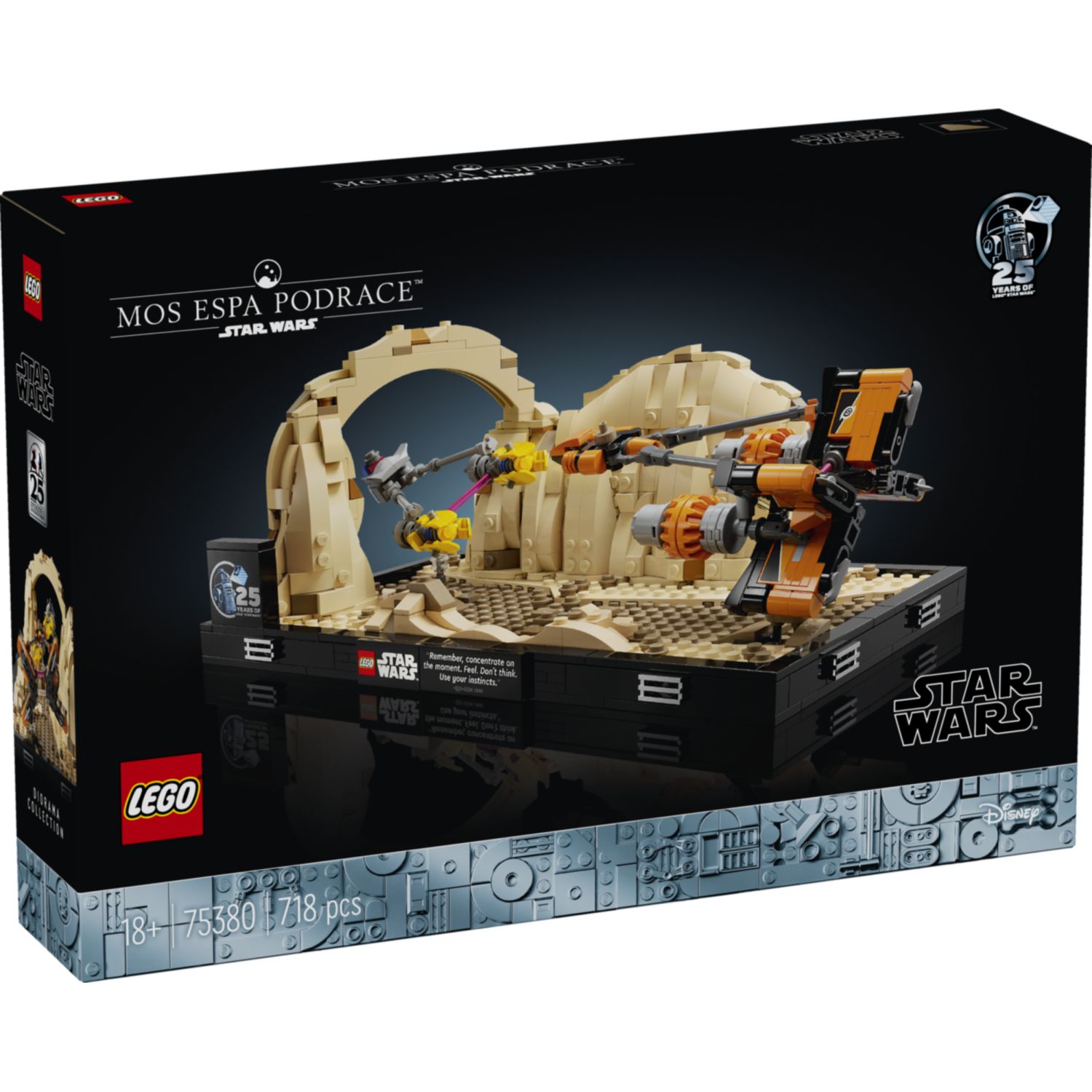Lego kocke Star Wars Diorama Mos Espa Podrace 75380 Lego kocke Star Wars Diorama Mos Espa Podrace 75380