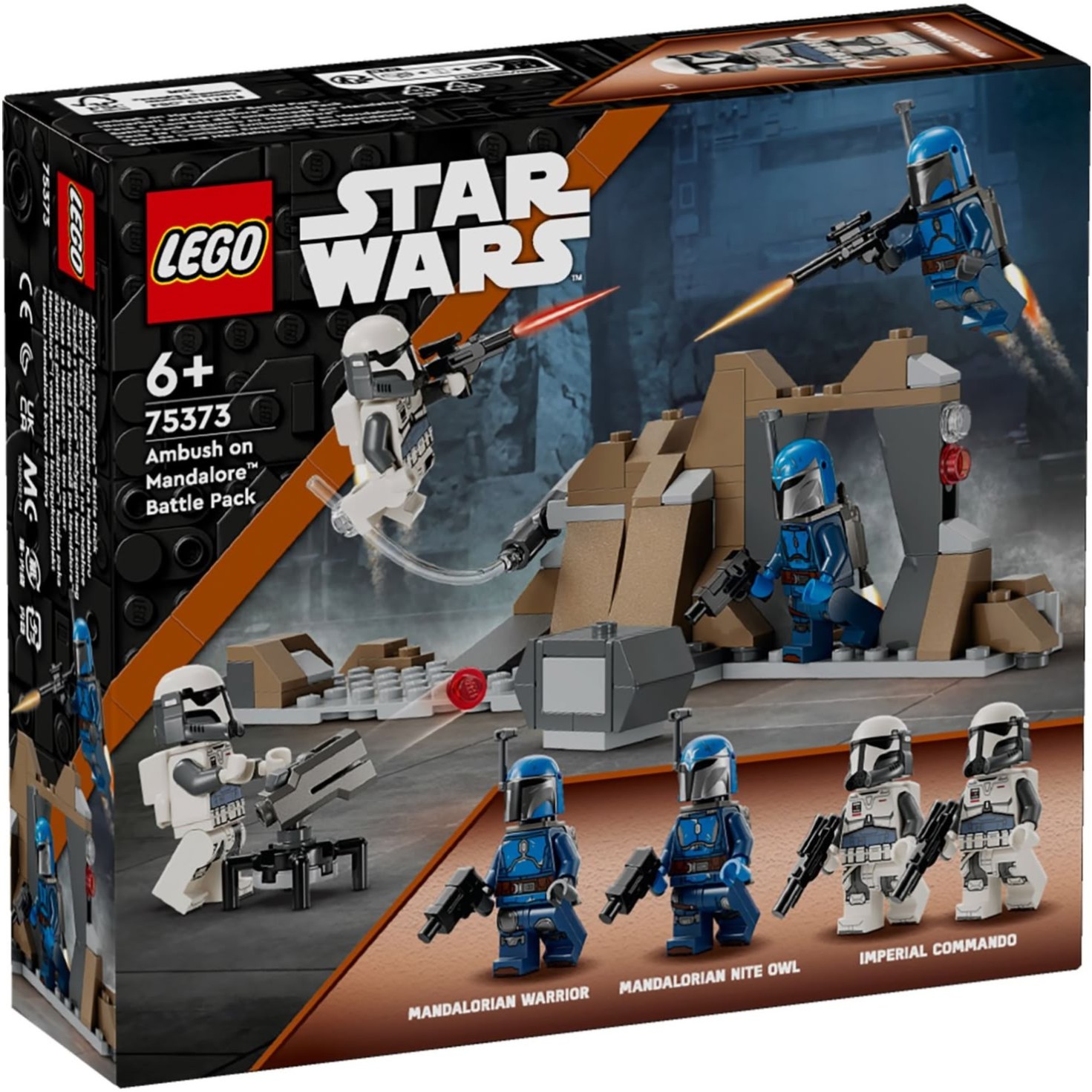 Kocke Star Wars Bojni komplet Zasjeda na Mandaloreu 75373