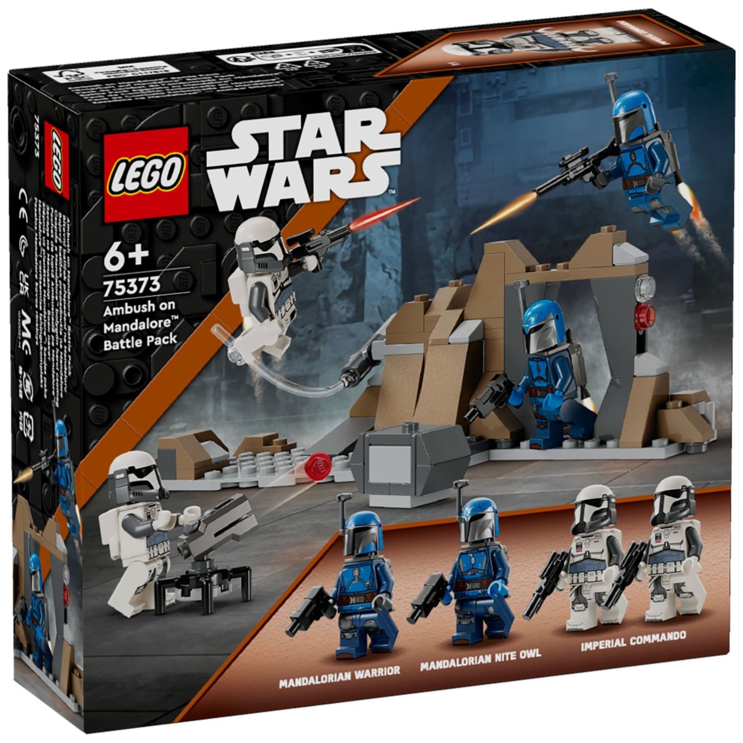 Kocke Star Wars Zaseda na Mandaloru Bojni paket 75373 Kocke Star Wars Zaseda na Mandaloru Bojni paket 75373