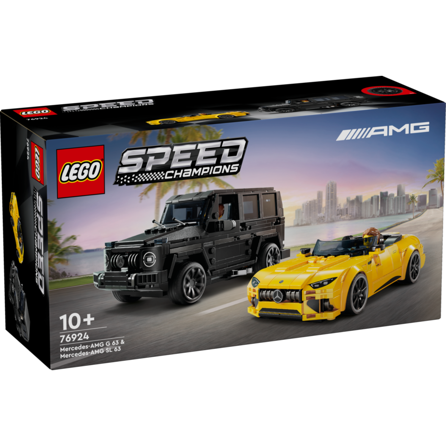 Lego kocke Speed Champions Mercedes-AMG G 63 in Mercedes-AMG SL 63 76924