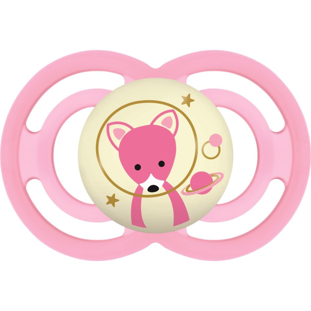 MAM duda varalica - silikon Perfect night 6+ mes.,1 kom sort 638077