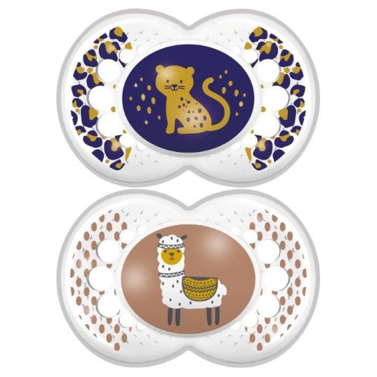 MAM tolažilna duda - silikon Trends 6+ mes., silikon, 2 kosa sort 350221 MAM tolažilna duda - silikon Trends 6+ mes., silikon, 2 kosa sort 350221