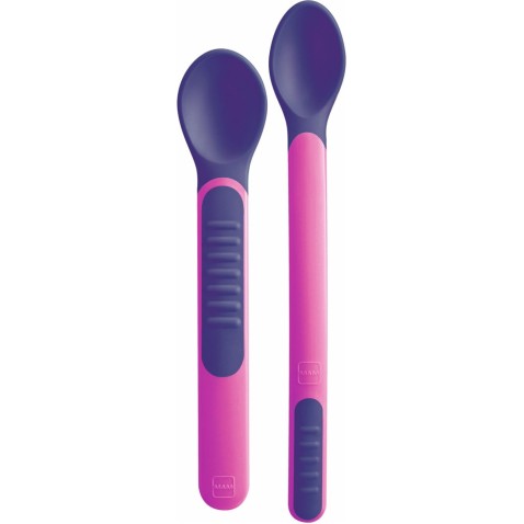 MAM žlice set 2 mekane sa poklopcem 6+mj 504495