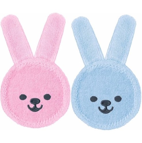 MAM četkica za prst zečić za usnu njegu 0m+ blue/rose 351037