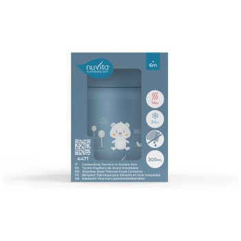 Nuvita termo posoda 4471 300ml blue