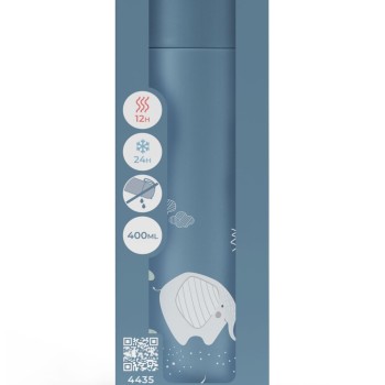 Nuvita termo steklenička 4435 400ml blue