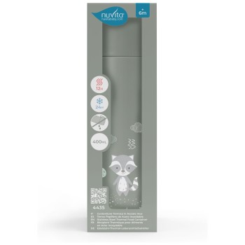 Nuvita termo steklenička 4435 400ml green