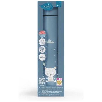 Nuvita termo steklenička 4455 s termometrom 500ml