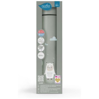 Nuvita termo steklenička 4455 s termometrom 500ml