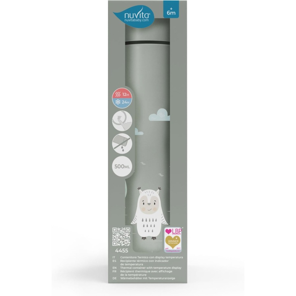 Nuvita termo bočica 4455 sa toplomjerom 500ml