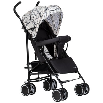 FreeON športni voziček Simple Circles black & white 48549