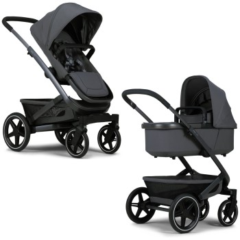 GEO 3 otroški voziček 2v1 Stone Grey