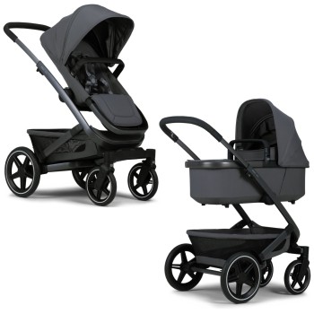 GEO 3 otroški voziček 2v1 Stone Grey