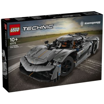 Kocke Technic Koenigsegg Jesko Absolut, siv hiperavtomobil 42173