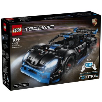 Kocke Technic Dirkalni avtomobil Porsche GT4 e-Performance 42176