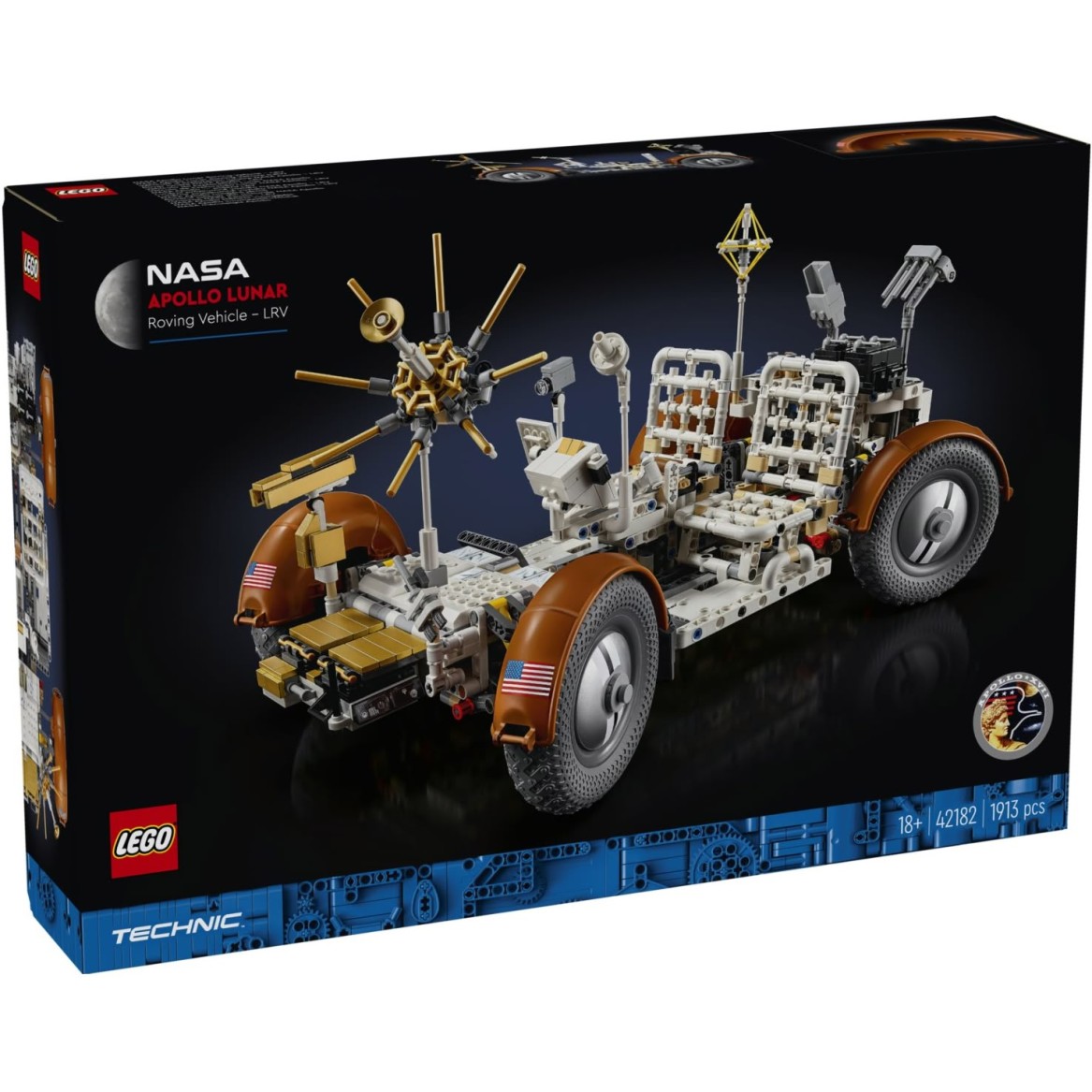 Kocke Technic Lunarno vozilo NASA Apollo LRV 42182