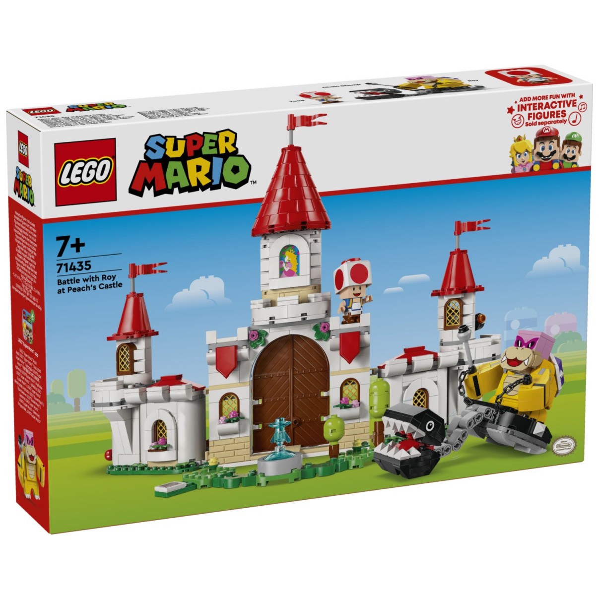 Kocke Super Mario Bitka s Royem u Peachinu dvorcu 71435