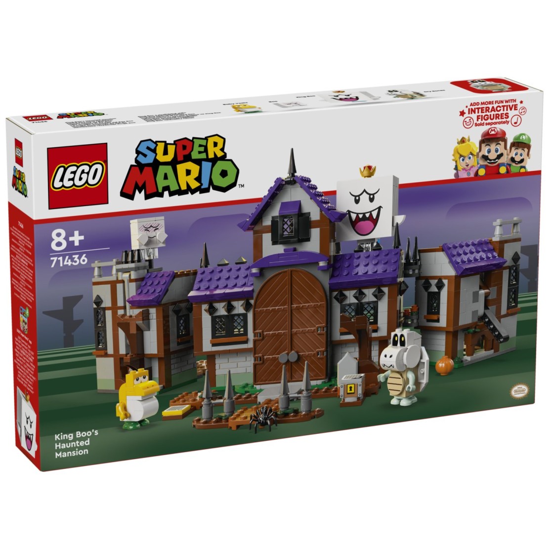 Kocke Super Mario King Boojev zakleti dvorec 71436