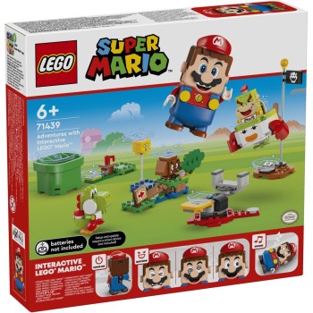 Kocke Super Mario Pustolovščine z interaktivno figuro Mario 71439