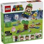 Kocke Super Mario Pustolovščine z interaktivno figuro Luigi 71440