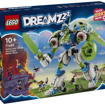 Kocke Dreamzzz Mateov in Z-Blobov viteški robotski oklep 71485