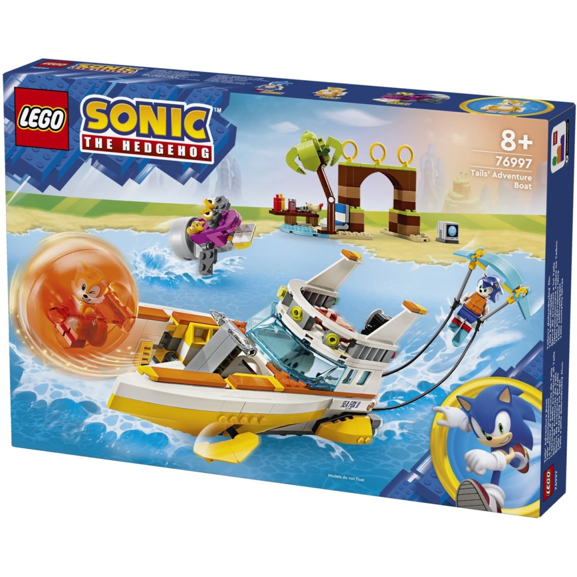 Kocke Sonic Tailsov pustolovski čoln 76997