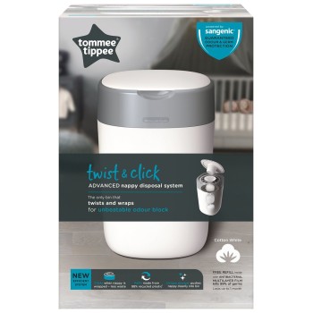 Koš za plenice Twist&Click White